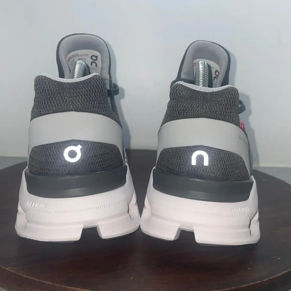 On Cloudswift Mens Size 9.5 Gray White Athletic Running Walking Shoes Sneakers